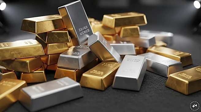 Gold slides over 1%; silver extends losses ahead of US inflation data