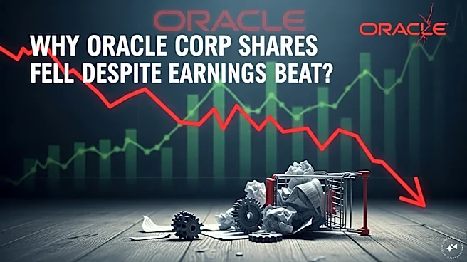 Oracle Corp shares tank 10% afterhours despite earnings beat; Here's why