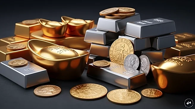 Gold sinks to over six-month low; silver slips amid West Asia tensions