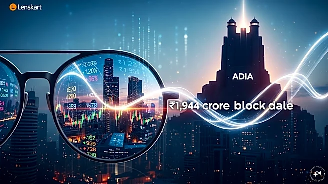 Lenskart shares worth nearly ₹2,000 crore may change hands in a block deal; ADIA unit likely seller