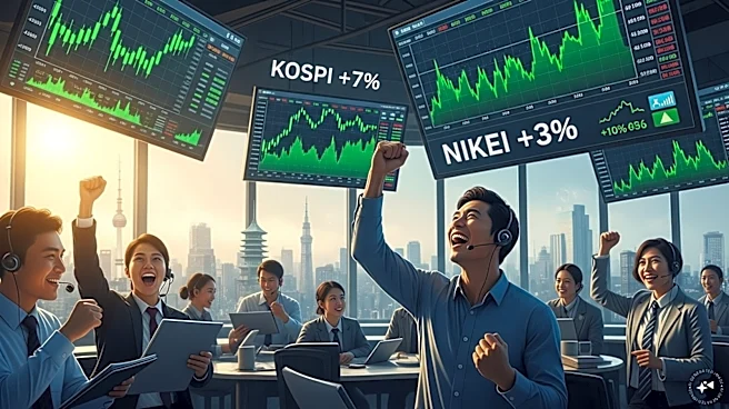Kospi jumps 7%, Nikkei gains 3% as hopes of US-Iran deal spark Asia rally