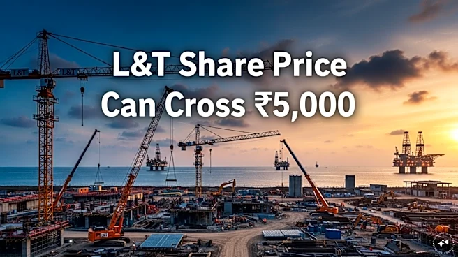 L&T shares get their first price target above ₹5,000; Details, rationale here