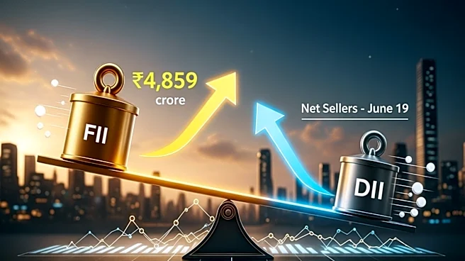 FIIs post strongest buying since February; DIIs turn sellers on June 19