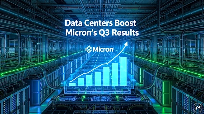 Micron shares jump 16% afterhours after Q3 revenue soars 4x, data center biz grows seven-fold
