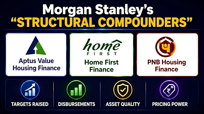 'Structural Compounders': Morgan Stanley bets on three HFCs, highlights six reasons why