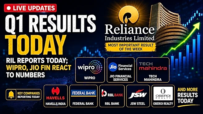 Q1 Results Live Updates: Federal Bank profit up 37%; Central Bank of India core income rises 16%