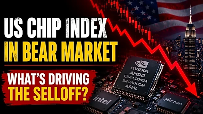 Explained - What sent the US chip index into a 'bear market' on Friday