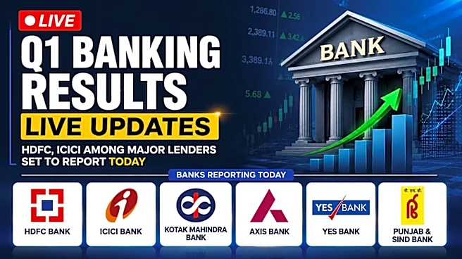 Q1 Banking Results LIVE Updates: Yes Bank CD ratio rises; HDFC, ICICI earnings awaited