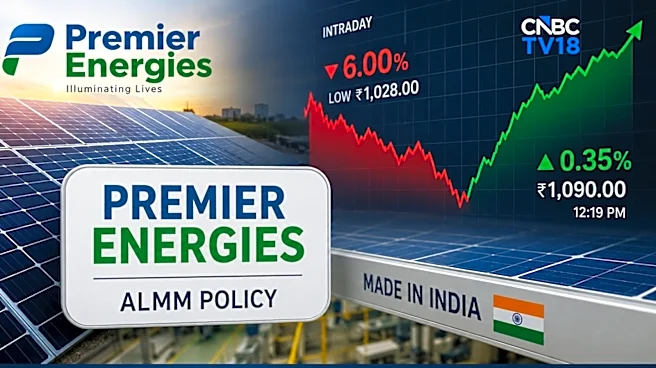 Premier Energies turns positive after 6% fall as management eases ALMM concerns