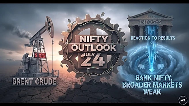 Nifty Outlook for July 24: $100 crude, Infosys results may keep bullish sentiments sour
