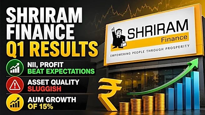 Shriram Finance Q1 Results: Core income, profit beat expectations; Asset quality sluggish