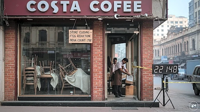 Costa Coffee store count shrinks by 22 to 198 in India in FY26, revenue up 7%