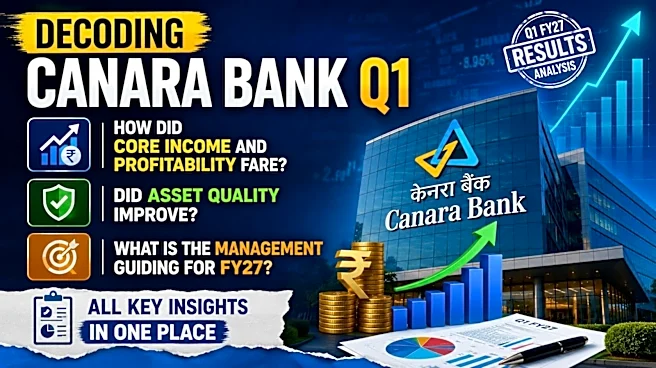 Canara Bank Q1 Results: PSU lender jumps after asset quality improves, slippages moderate
