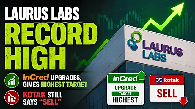 Laurus Labs shares hit record high after multiple upgrades, but Kotak still sees 33% downside