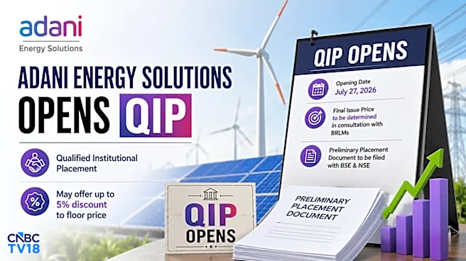 Adani Energy seeks $364 million via QIP; floor price fixed at ₹1,698.15