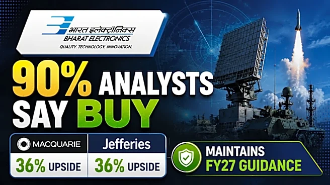 BEL shares get their highest price target from Jefferies, Macquarie after Q1 results