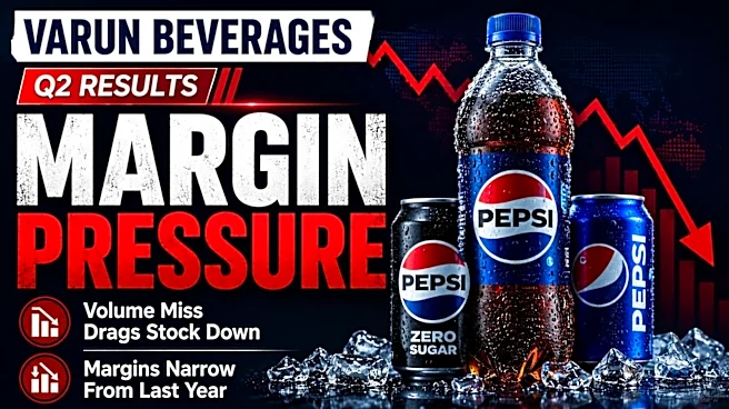 Varun Beverages Q2 Results: Stock falls 7% after India volume growth misses estimates
