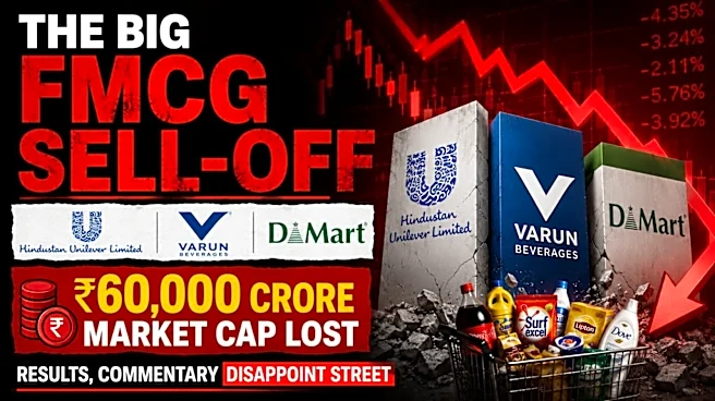 The Big FMCG Sell-Off: HUL, Varun Beverages, DMart wipe out ₹60,000 crore in investor wealth
