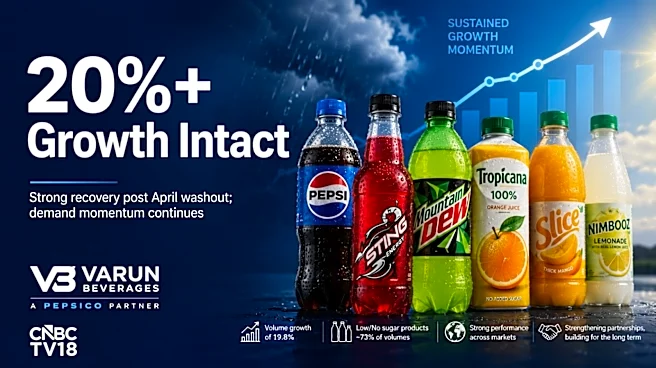 Varun Beverages confident of strong growth despite Q2 miss, no aggressive push for ₹10 segment