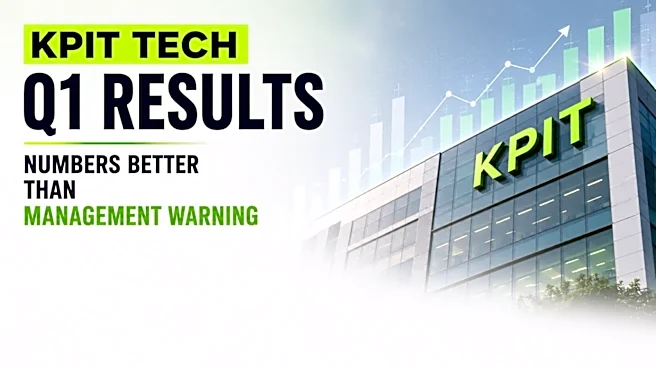 KPIT Tech Q1 Results: Stock jumps 10% after growth better than management warning