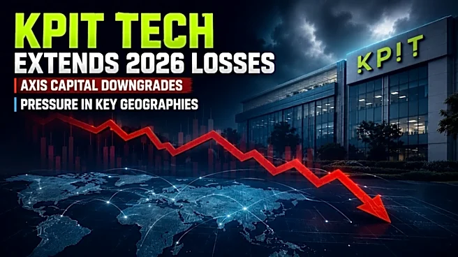 KPIT Tech shares reverse all post-result gains, fall 8% on Axis downgrade