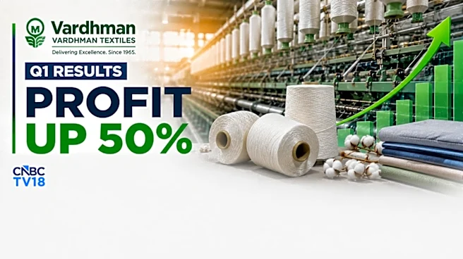 Vardhman Textiles Q1 Results: Shares slip from day's high despite 50% jump in Q1 profit