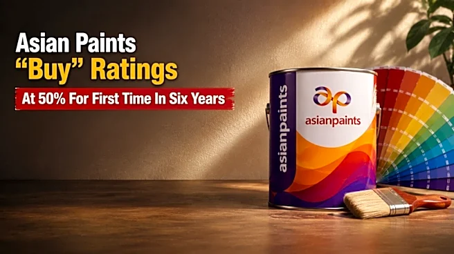 Asian Paints 'buy' ratings reach 50% for the first time after 2020; Check price targets