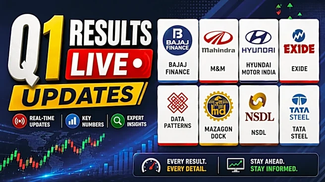 Q1 Results LIVE Updates: Exide profit grows by 28%; M&M operating margin contracts