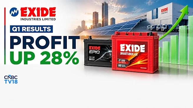 Exide Industries Q1 results: Stock jumps 4% after Auto OEM biz grows over 25% for third straight quarter