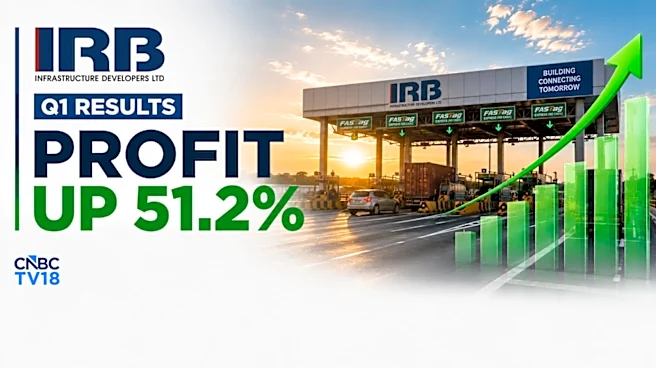 IRB Infrastructure gains after Q1 profit jumps 51%, toll revenue rises 14%