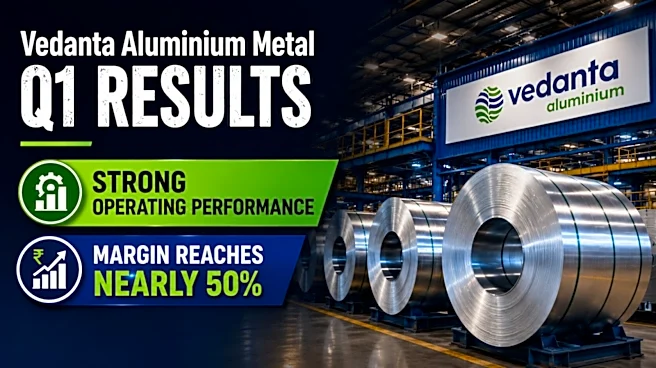 Vedanta Aluminium Q1 Results: Stock jumps 3% from lows on strong operating performance