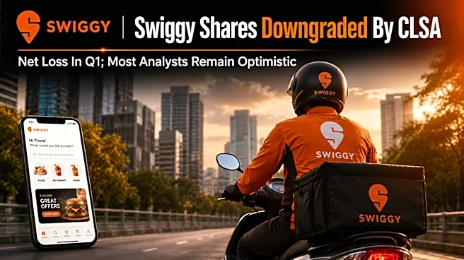 Swiggy shares downgraded, target cut by CLSA after net loss in Q1; 70% analysts still say 'buy'