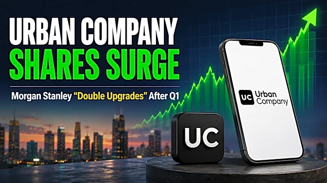 Urban Company shares jump 16%; Morgan Stanley 'double upgrades' after strong Q1 results