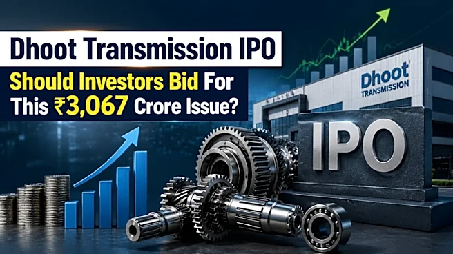 Dhoot Transmission IPO: Analysts recommend whether investors should bid for this ₹3,067 crore issue