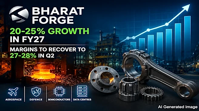 Bharat Forge expects 20-25% growth in FY27, margins to recover to 27-28% in Q2: CMD Baba Kalyani