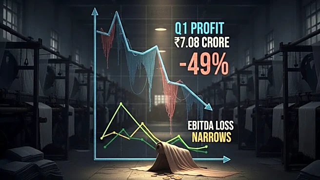 Bombay Dyeing Q1 profit nearly halves, revenue rises 9%; operating loss narrows