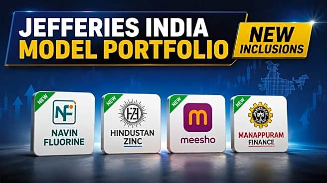 Jefferies Model Portfolio: Here's why Manappuram, Hindustan Zinc and two others are the new inclusions