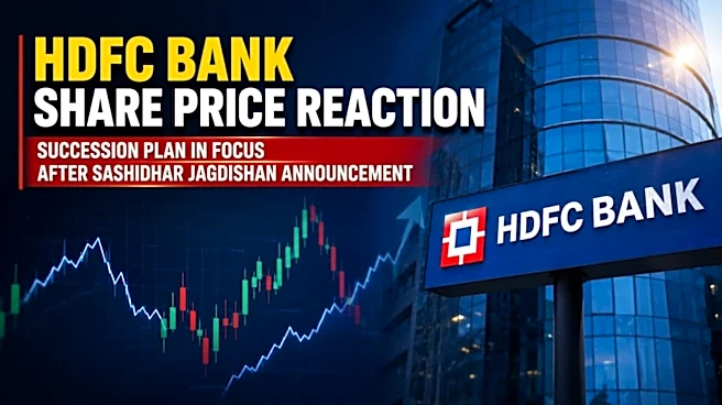 HDFC Bank shares in focus after Sashidhar Jagdishan exit announcement, new CEO succession plan