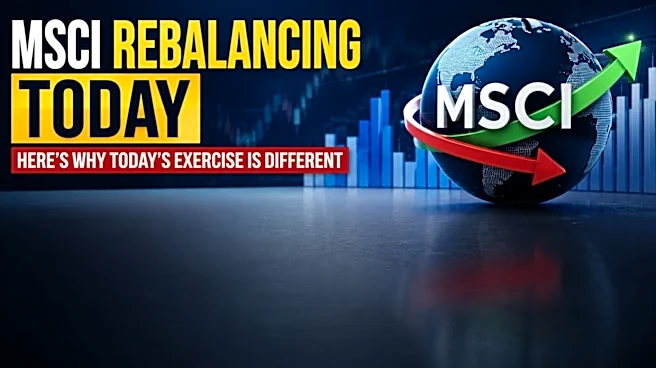Explained - Why today's MSCI Rebalancing will be different from past instances and key risks