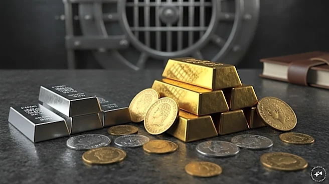 Gold, silver prices fall, but analysts see room for year-end rally