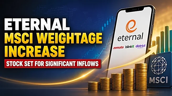 Eternal shares decline ahead of MSCI rebalancing, inflows worth nearly $700 million expected