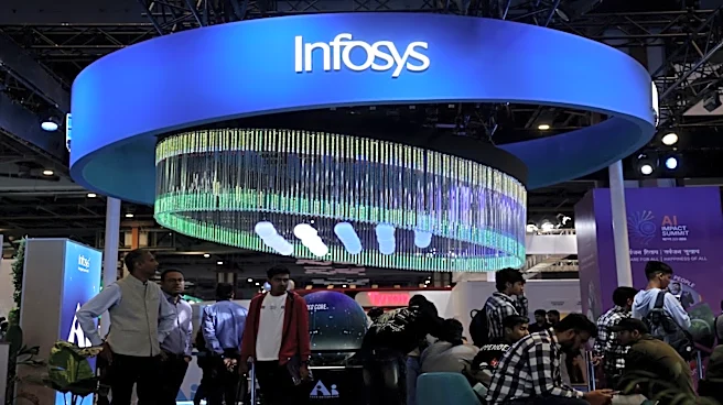Infosys shares fall despite management's positive commentary on AI services