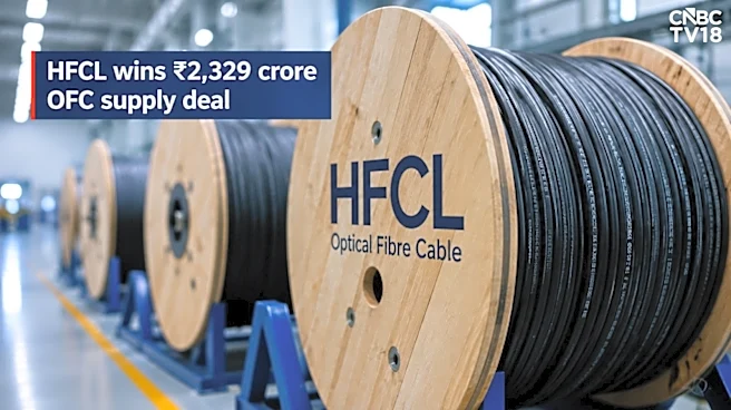 HFCL bags ₹2,329 crore OFC supply deal from global multinational; Stock up 255% this year