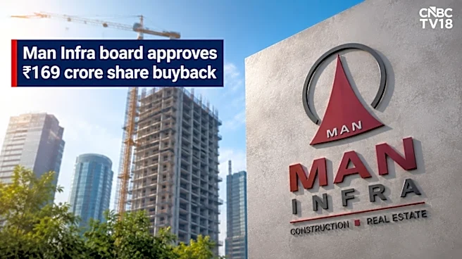 Man Infra board approves buyback of shares worth up to ₹169 crore