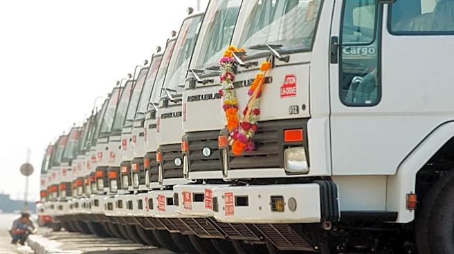 Ashok Leyland August sales jump 38% ahead of estimates; stock falls 4%