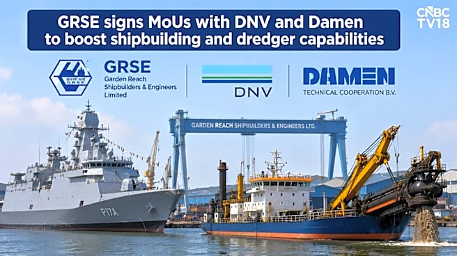 Garden Reach shares rise after MoUs with DNV, Damen for advanced shipbuilding, dredgers