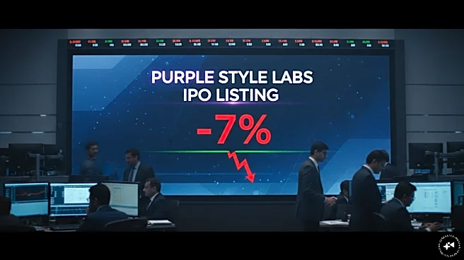 Purple Style Labs shares list at discount on Dalal Street; stock opens 7% below IPO price