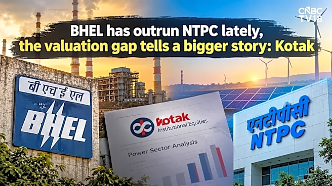 BHEL Vs NTPC: Kotak explains what the divergence is share price performance indicating