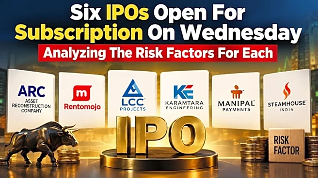 Six IPOs open for subscription on Wednesday: All you need to know about their top risk factors