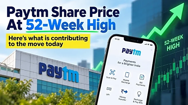Paytm share price surges to 52-week high on report of new agentic AI business launch plans